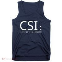 Csi Certified Spine Inspector Tank Top thumb 0