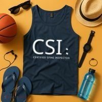 Csi Certified Spine Inspector Tank Top thumb 4