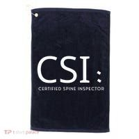Csi Certified Spine Inspector Golf Towel thumb 0