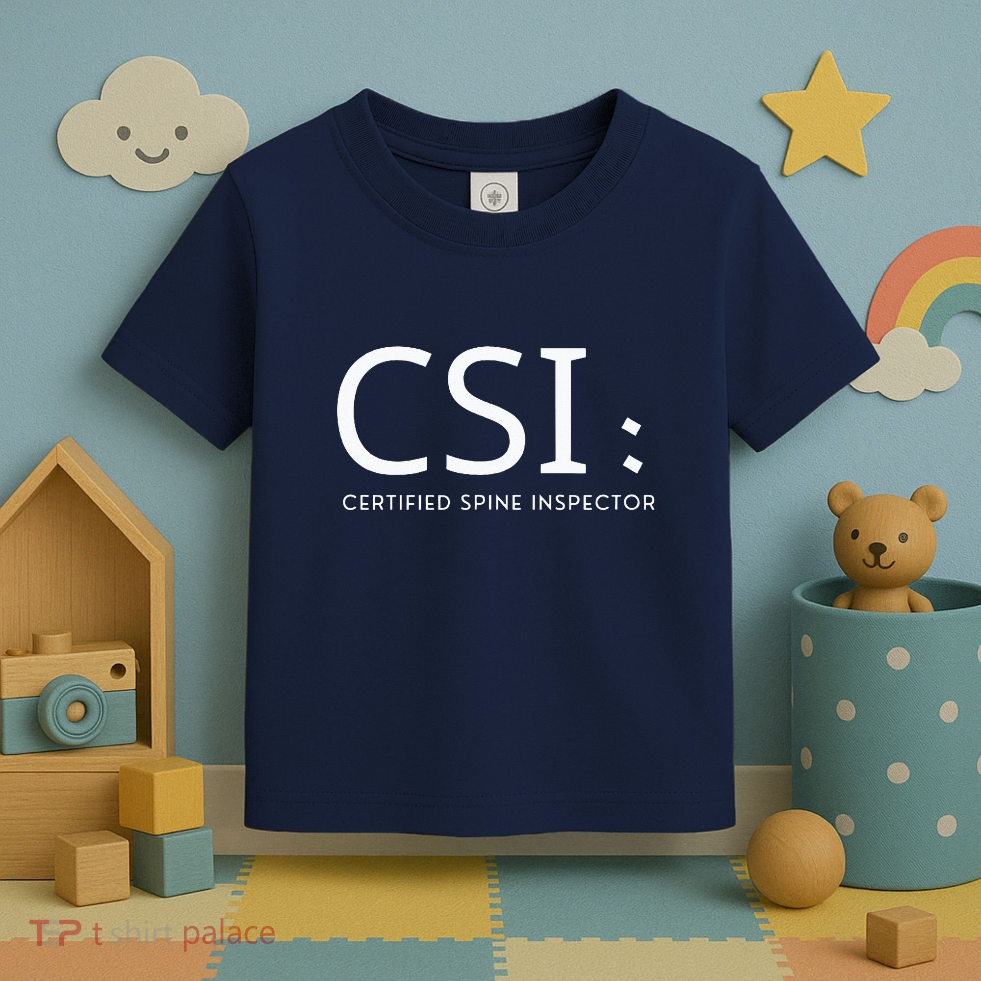 Csi Certified Spine Inspector Toddler T-Shirt