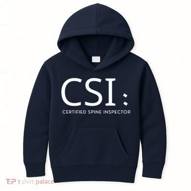 Csi Certified Spine Inspector Kids Hoodie