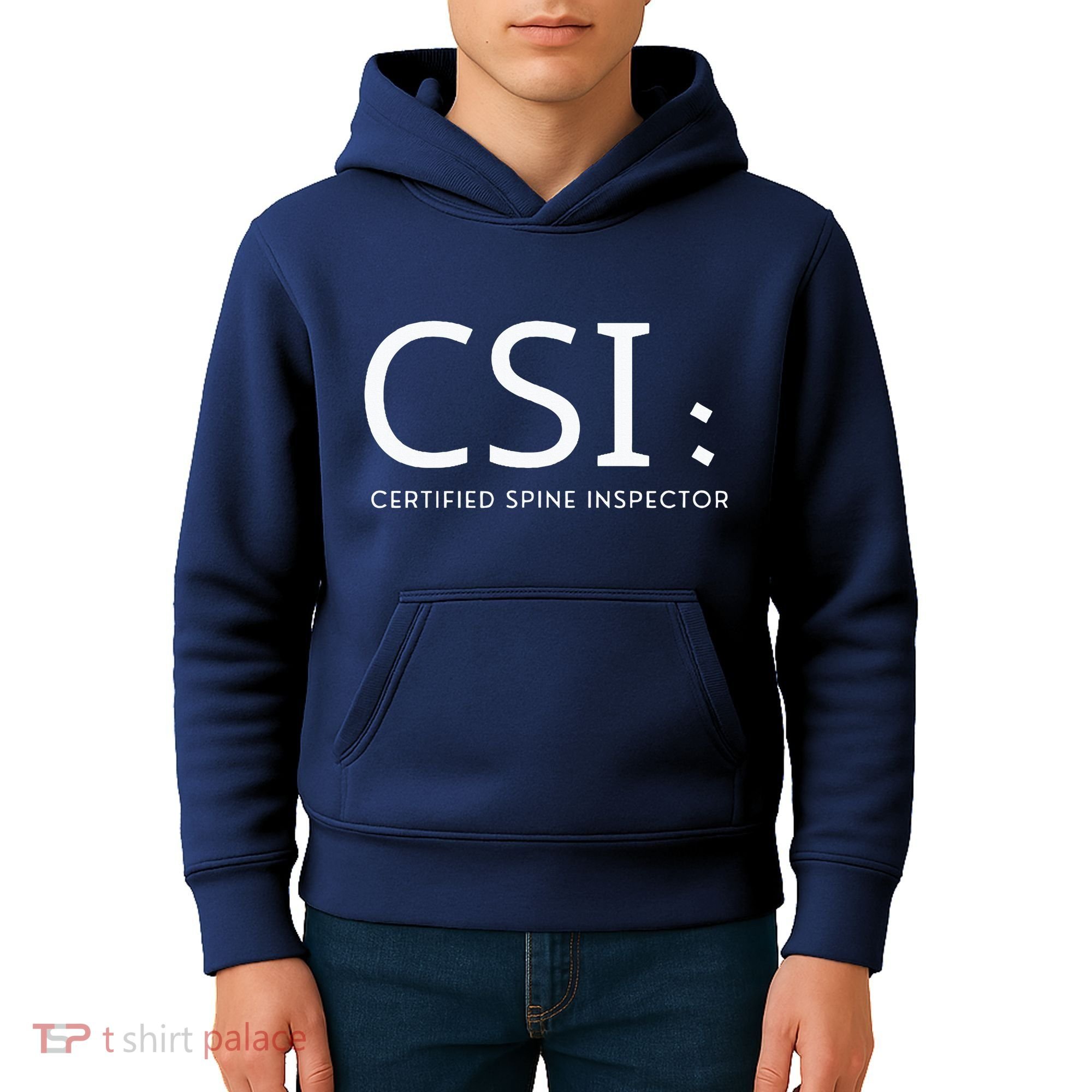 Csi Certified Spine Inspector Kids Hoodie