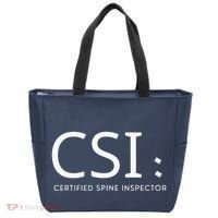 Csi Certified Spine Inspector Tote Bag thumb 0
