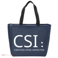 Csi Certified Spine Inspector Tote Bag thumb 0