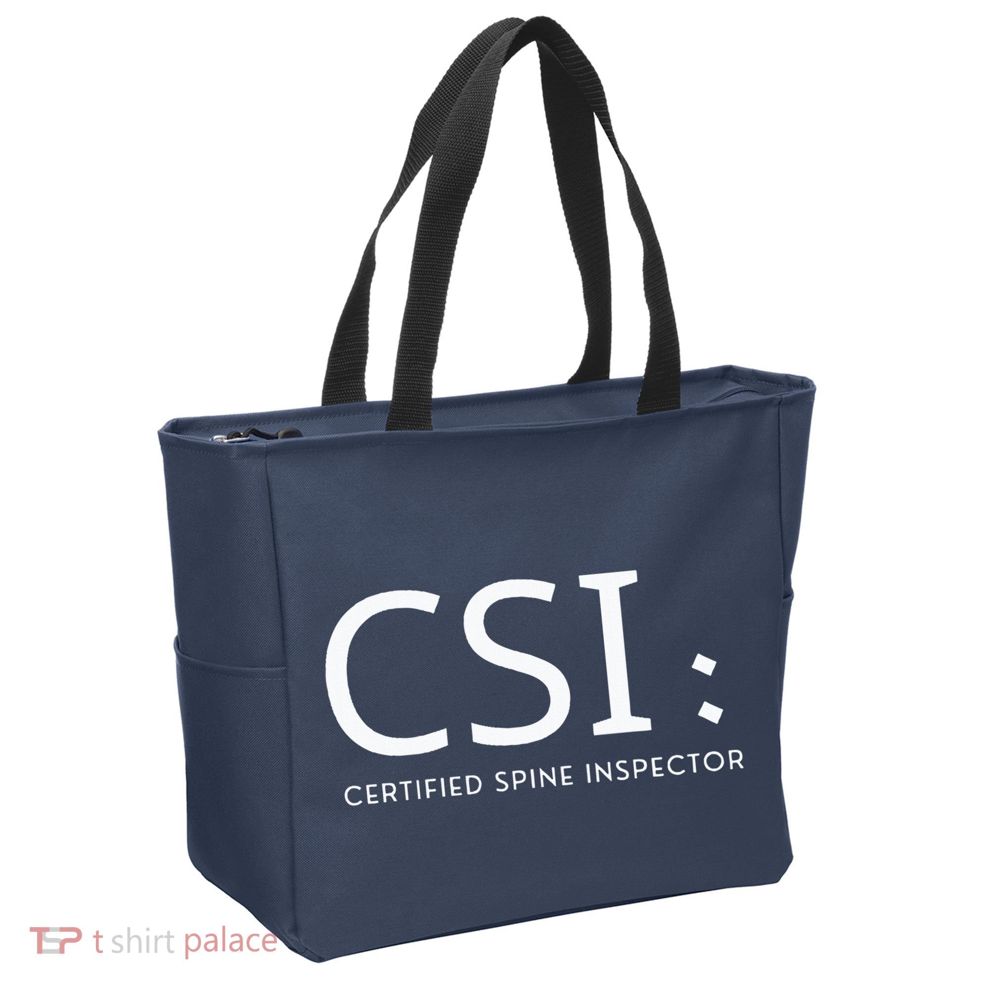 Csi Certified Spine Inspector Tote Bag