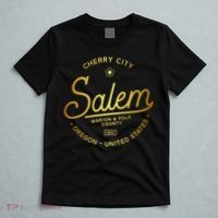 Cherry City Salem Oregon Marion & Polk County 1842 T-Shirt thumb 5