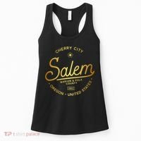 Cherry City Salem Oregon Marion & Polk County 1842 Women's Tank Top thumb 0