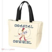 Coastal Cowgirl Surf Beach Tote Bag thumb 3
