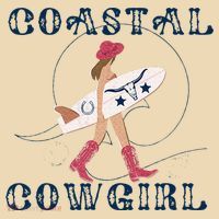 Coastal Cowgirl Surf Beach Tote Bag thumb 4