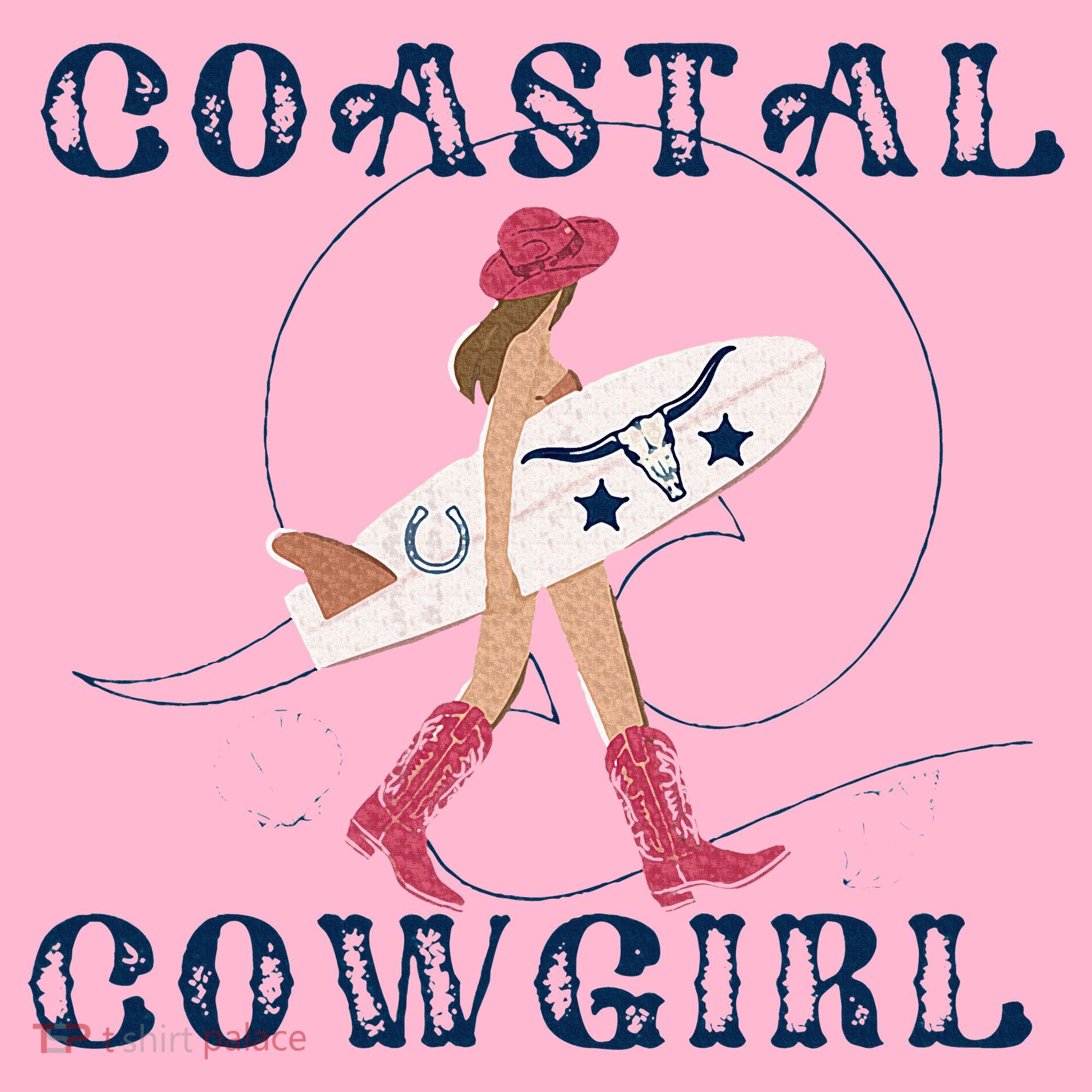 Coastal Cowgirl Surf Beach Coaster