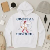 Coastal Cowgirl Surf Beach Hoodie thumb 3