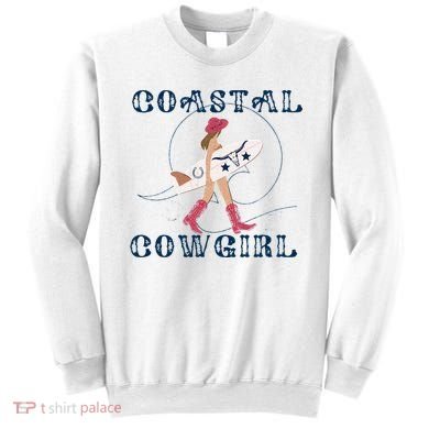 Coastal Cowgirl Surf Beach Sweatshirt