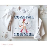 Coastal Cowgirl Surf Beach Sweatshirt thumb 2