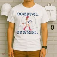 Coastal Cowgirl Surf Beach T-Shirt thumb 6