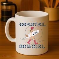 Coastal Cowgirl Surf Beach Coffee Mug thumb 4