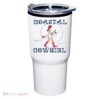 Coastal Cowgirl Surf Beach Tumbler thumb 0