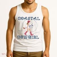 Coastal Cowgirl Surf Beach Tank Top thumb 3