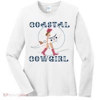 Coastal Cowgirl Surf Beach Women's Long Sleeve Shirt thumb 0