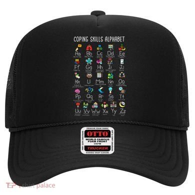 Counselor Coping Skills Alphabet Mental Health Awareness Hat