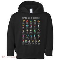 Counselor Coping Skills Alphabet Mental Health Awareness Toddler Hoodie thumb 0