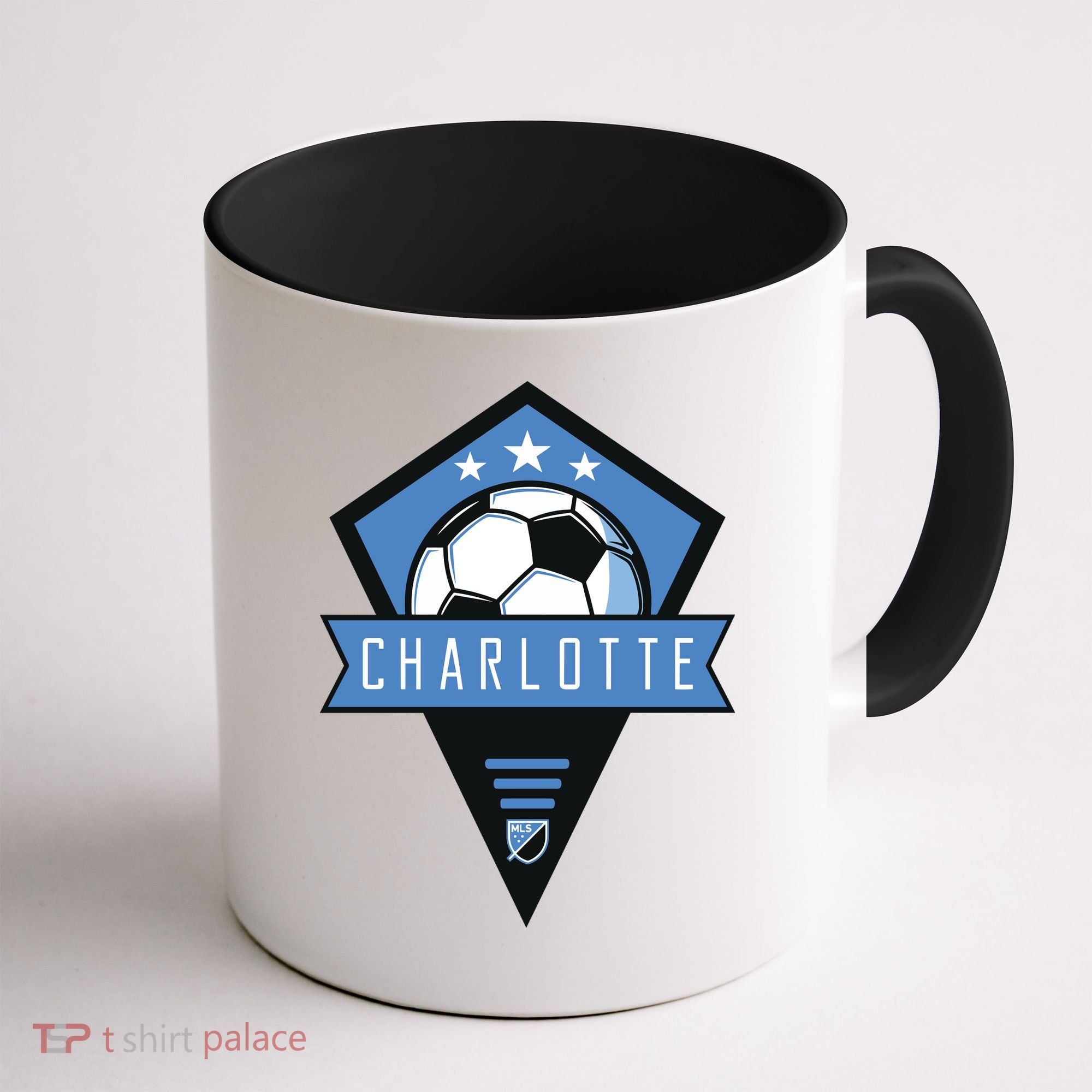 Cool Charlotte Soccer Jersey Coffee Mug