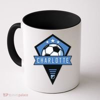 Cool Charlotte Soccer Jersey Coffee Mug thumb 0