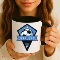 Cool Charlotte Soccer Jersey Coffee Mug thumb 3