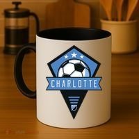 Cool Charlotte Soccer Jersey Coffee Mug thumb 4