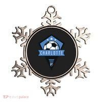 Cool Charlotte Soccer Jersey Ornament thumb 0