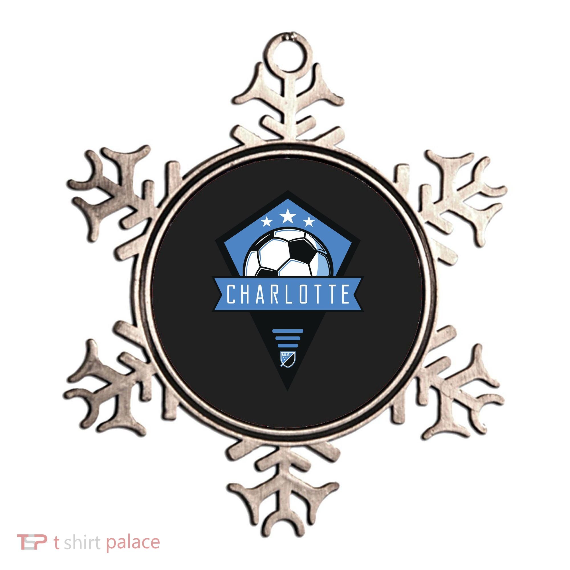 Cool Charlotte Soccer Jersey Ornament