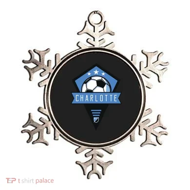 Cool Charlotte Soccer Jersey Ornament