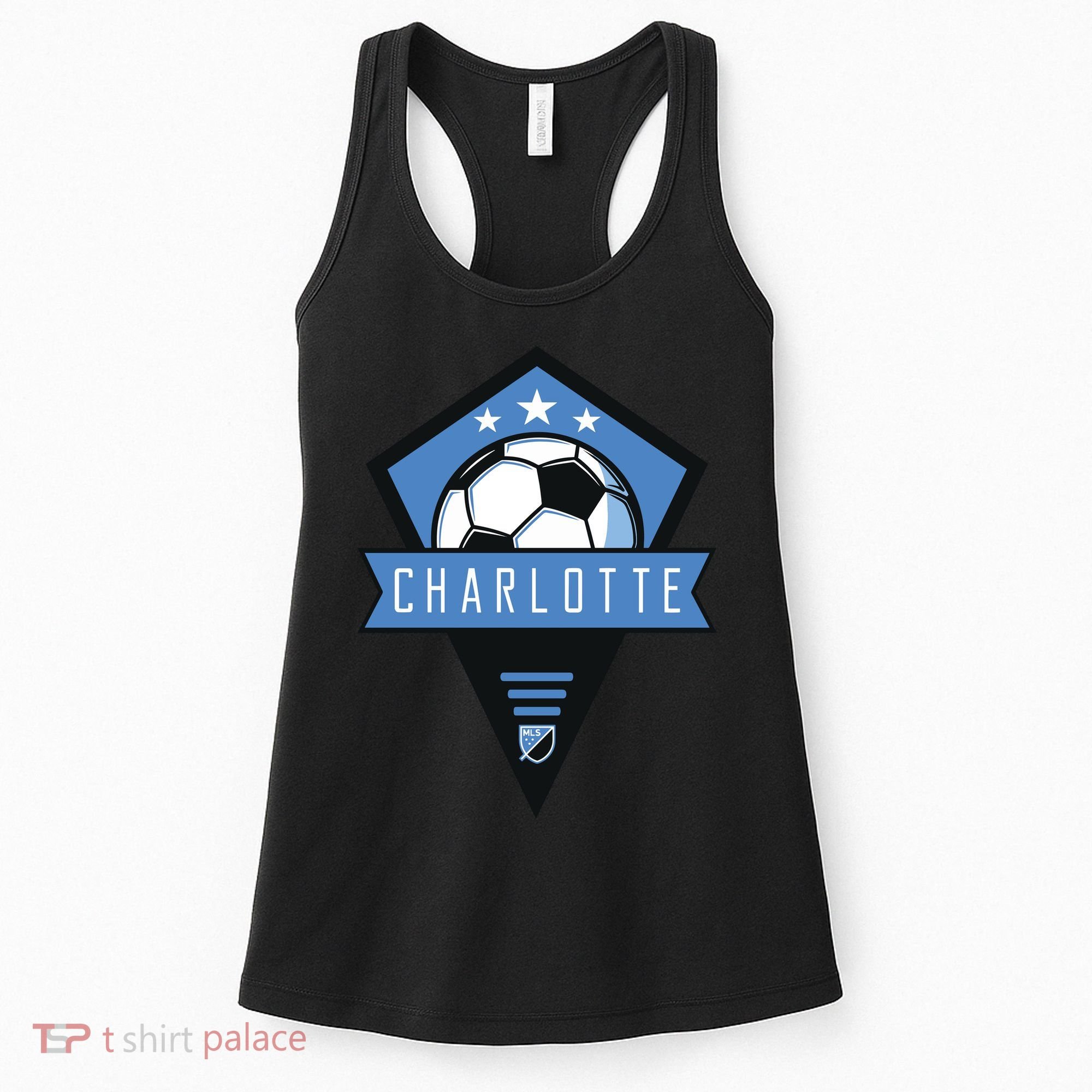 Cool Charlotte Soccer Jersey Women's Tank Top