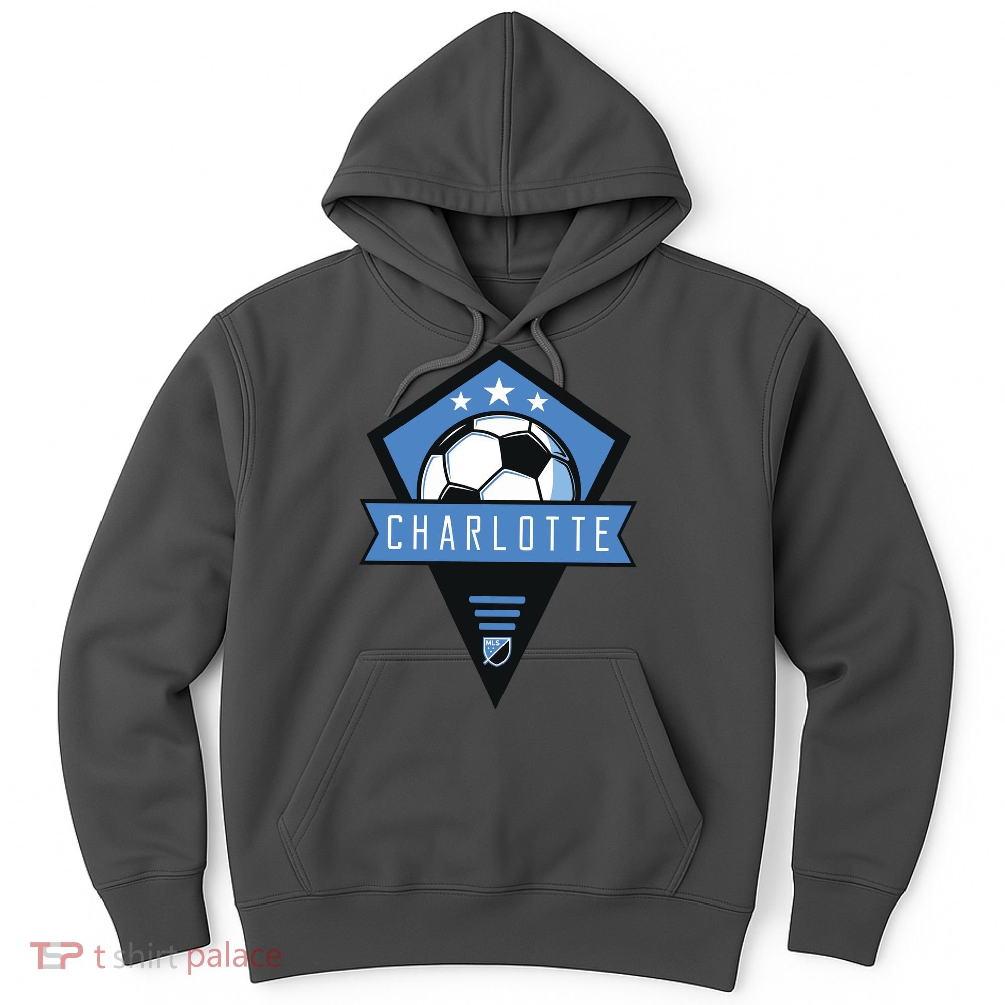 Cool Charlotte Soccer Jersey Hoodie