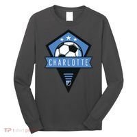 Cool Charlotte Soccer Jersey Long Sleeve Shirt thumb 0