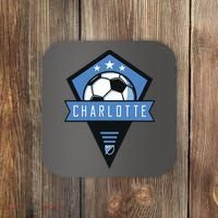 Cool Charlotte Soccer Jersey Coaster thumb 0