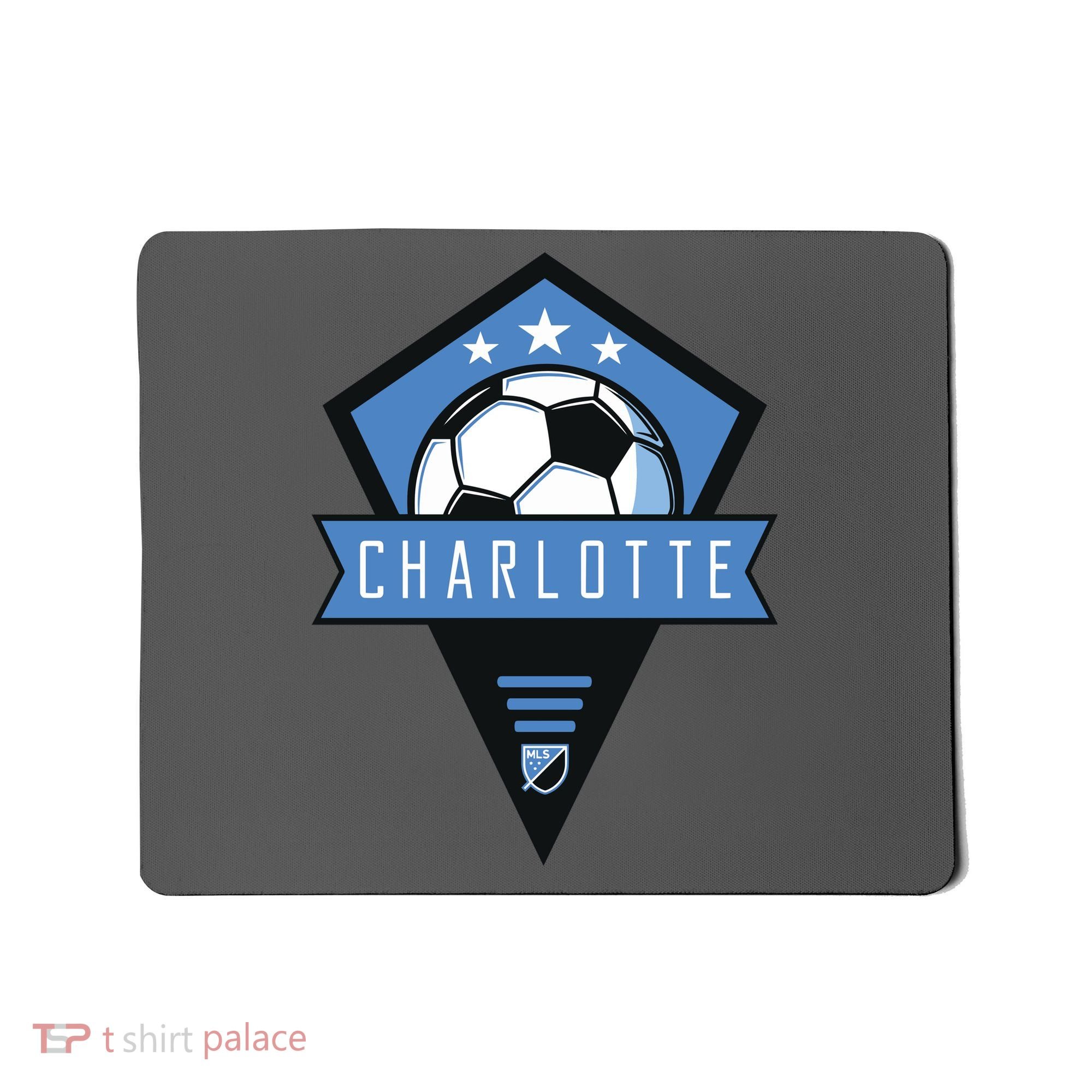 Cool Charlotte Soccer Jersey Mousepad