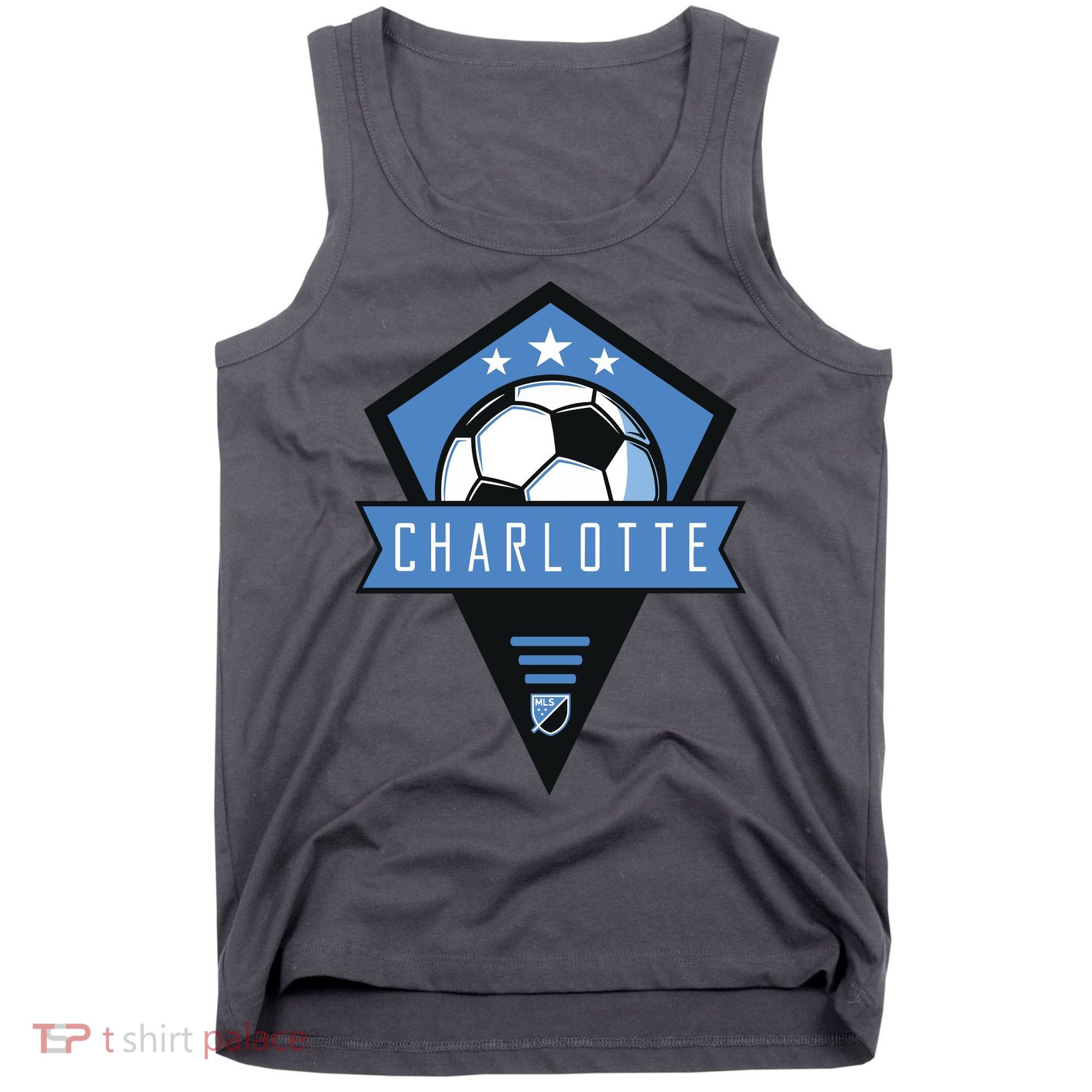 Cool Charlotte Soccer Jersey Tank Top