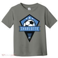 Cool Charlotte Soccer Jersey Toddler T-Shirt thumb 0