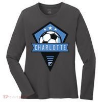 Cool Charlotte Soccer Jersey Women's Long Sleeve Shirt thumb 0