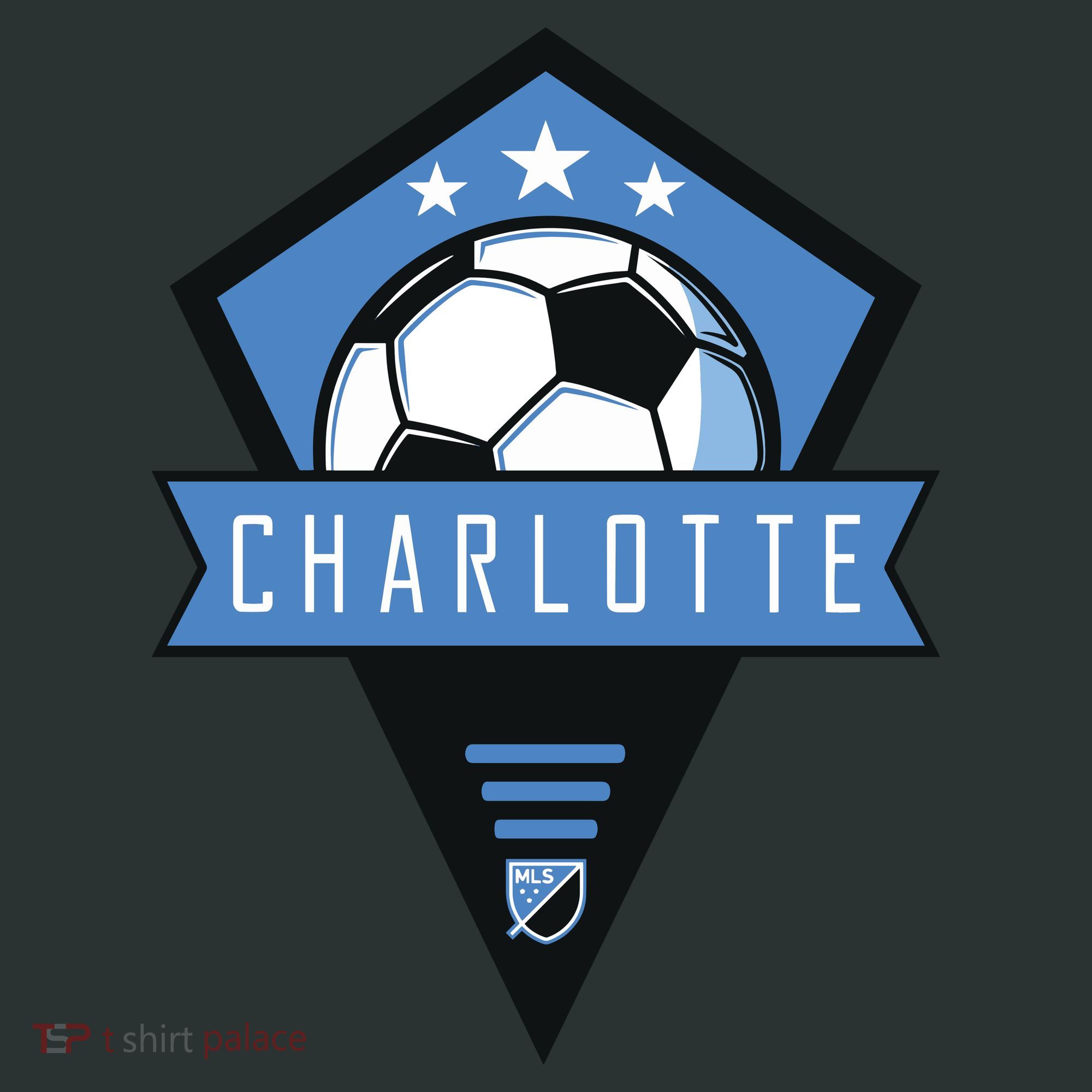 Cool Charlotte Soccer Jersey Kids Sweatshirt