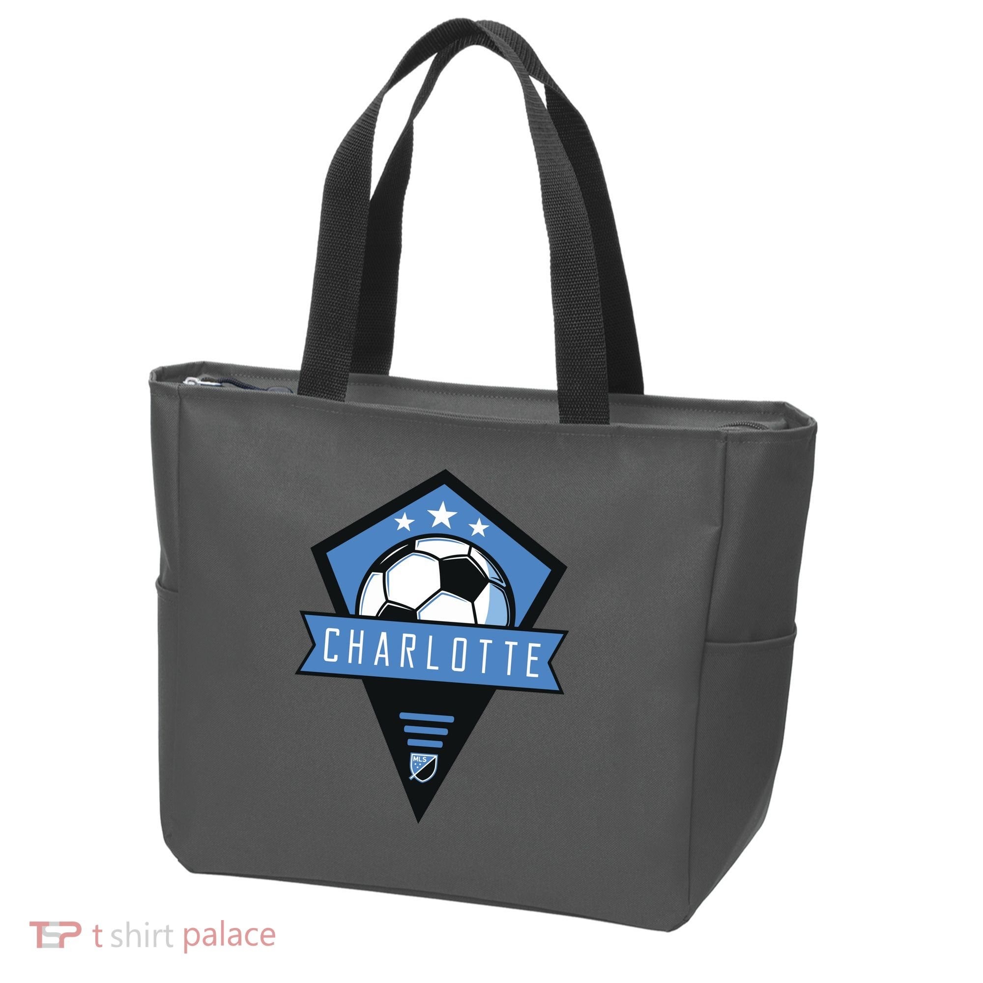Cool Charlotte Soccer Jersey Tote Bag