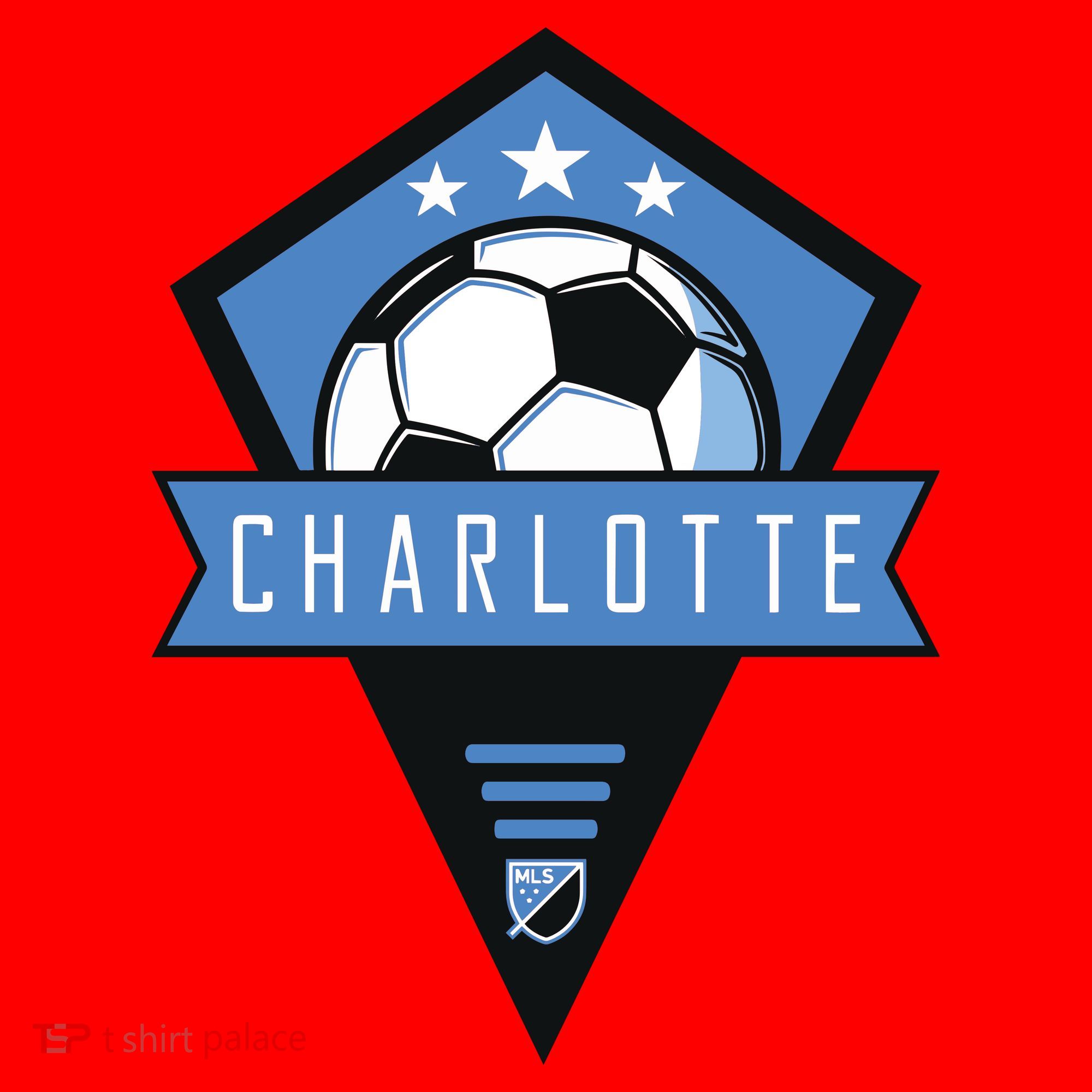 Cool Charlotte Soccer Jersey Santa Hat