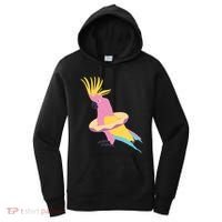 Cockatiel Cockatoo Summer Vacay Party Beach Vibes Funny Gift Women's Hoodie thumb 0