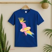 Cockatiel Cockatoo Summer Vacay Party Beach Vibes Funny Gift T-Shirt thumb 2