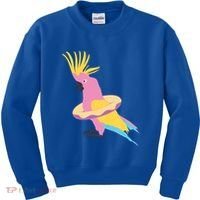 Cockatiel Cockatoo Summer Vacay Party Beach Vibes Funny Gift Kids Sweatshirt thumb 0