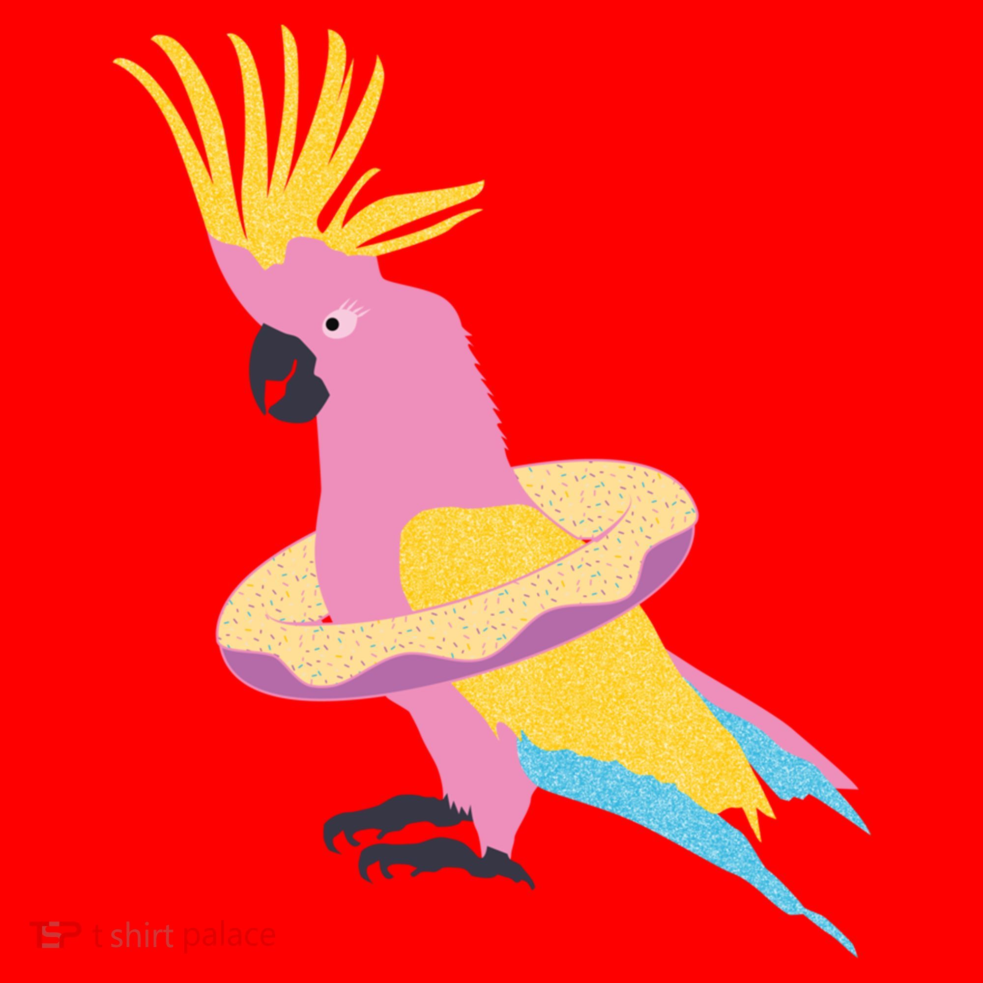 Cockatiel Cockatoo Summer Vacay Party Beach Vibes Funny Gift Santa Hat