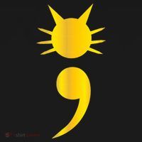 Cute Cat Semicolon May Mental Health Awareness Month Women's Hoodie thumb 2