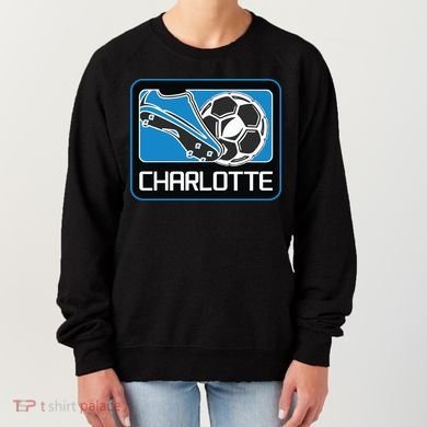 Cool Charlotte Soccer Cleats Women's Sweatshirt
