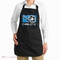 Cool Charlotte Soccer Cleats Apron thumb 2