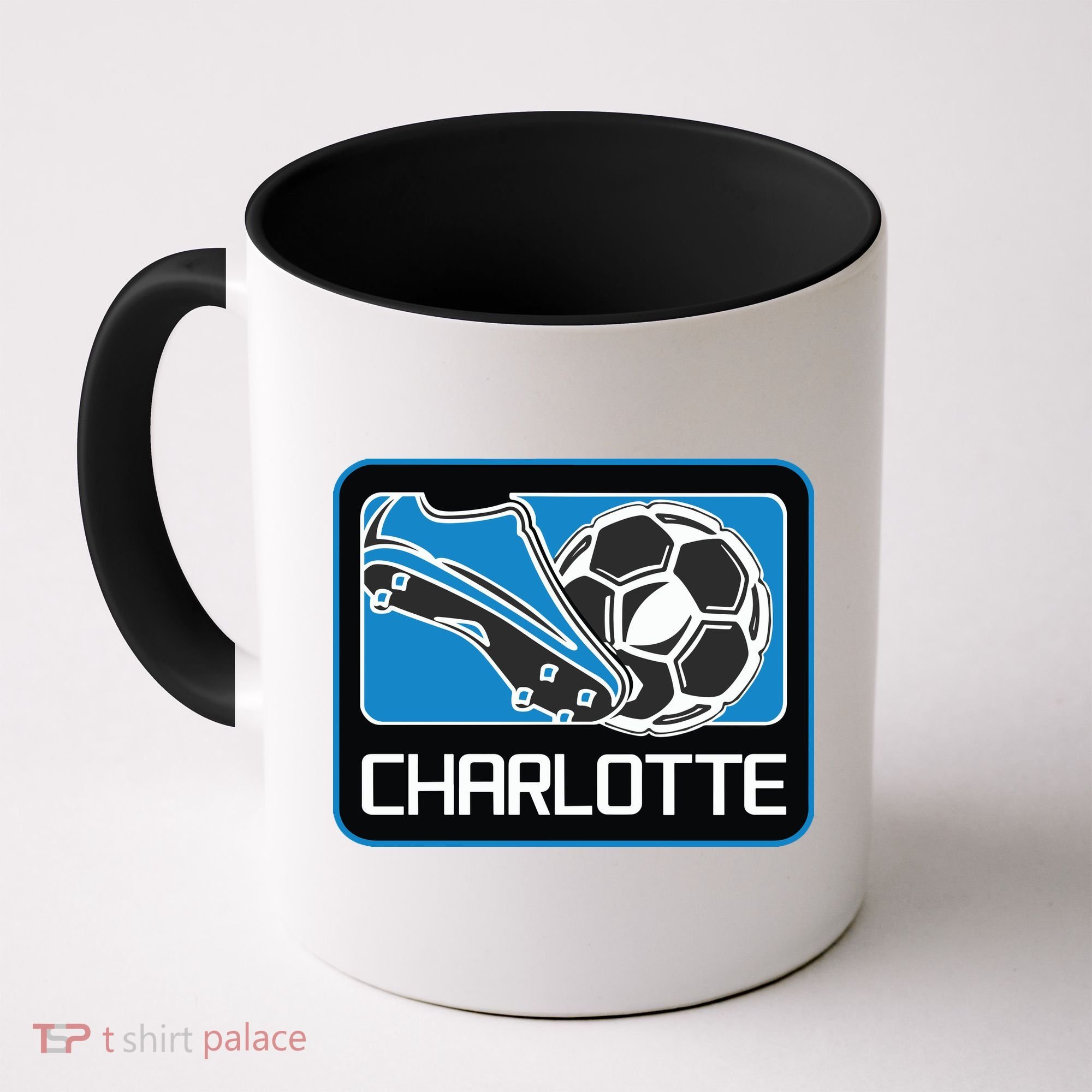 Cool Charlotte Soccer Cleats Coffee Mug